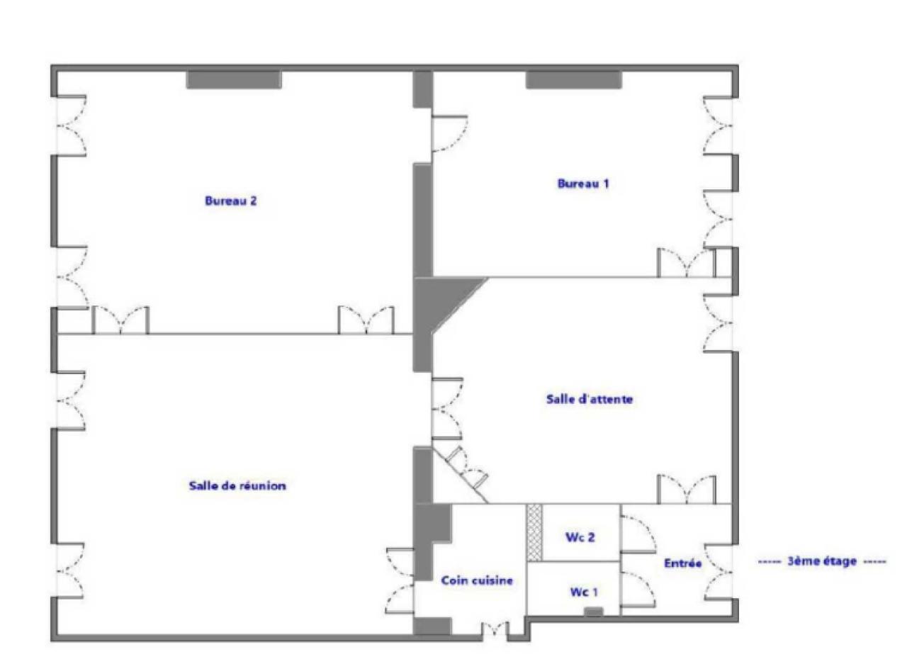 Bureau Paris 94m² Location bureau Paris OLBUR2533268 6